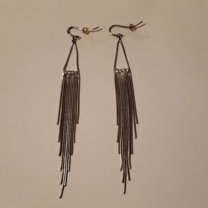 Silver Dangling Earrings